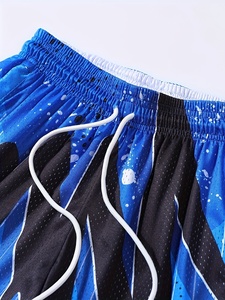 Pantalones Cortos de Malla Oversize Transpirables de Secado Rápido 2 en 1 para Correr, Casuales, Estilo Urbano, Ropa de Verano, Ecológicos - Product Image 5