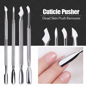 Ensemble d'outils de soin des ongles en argent de qualité supérieure avec pousse-cuticules et instruments de nettoyage pour manucure et pédicure professionnelle - Product Image 3