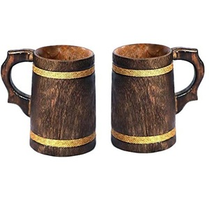 Natural Wood Luxury <b>Coffee</b> Mug Eco-Friendly Stylish Solid Wood <b>for</b> Hot&Cold Drinks Great <b>Gift</b> <b>for</b> <b>Him</b> Party Occasion Low Price - Product Image 2