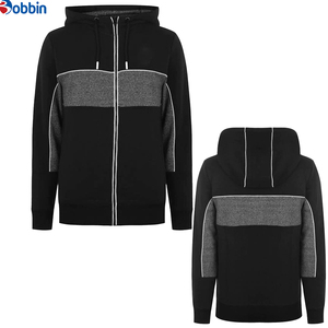 Sweat-shirts à capuche unisexes, sweat-shirts d'hiver en promotion, sweat-shirt à fermeture éclair à capuche, décontracté, en polyester et coton, imprimé numériquement, séchage rapide - Product Image 1