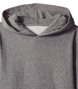 Sudadera con Capucha Gris Unisex, Poliéster French Terry, Corte Regular, Bolsillo Delantero, Ropa Casual de Otoño, Transpirable, 350g, Sin Forro - Product Image 6