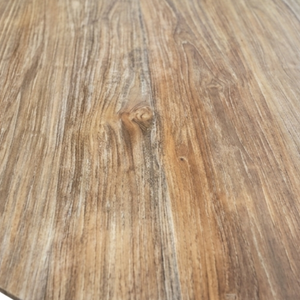 Table à manger ronde en acajou massif sur piétement, design moderne, 4 places, pour maison, villa, appartement - Product Image 5