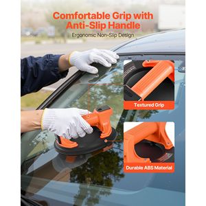 Sollevatore a ventosa elettrico da 8 pollici con display digitale, capacità massima di sollevamento 200 kg, indicatore livello batteria - Per uso domestico o in ufficio - Product Image 3