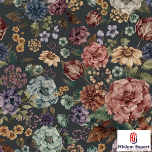 Tela de Poliéster Suave y Moderna con Estampado Digital, Fabricante Personalizado para Prendas de Moda, OEM ODM - Product Image 2