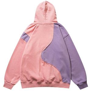 Sweat-shirt à capuche surdimensionné pour femme, col roulé, en molleton doux et épais en coton de haute qualité, personnalisable en gros - Product Image 2