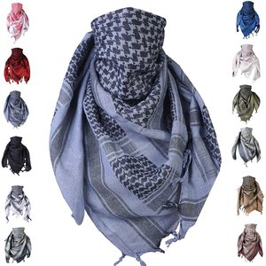 High Quality Desert Shemagh Keffiyeh <b>Scarf</b> 42 Inch <b>Square</b> Cotton Tactical Head Wrap Lightweight Windproof Custom OEM/ODM - Product Image 5