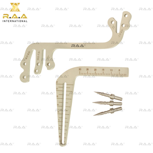 Instrumentos manuales de acero inoxidable para implantes dentales: Guía quirúrgica, localizador de profundidad, medidor de pasador paralelo, guía, certificado CE - Product Image 6
