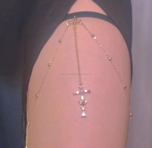 โซ่คล้องคอที่ดีไซน์ใหม่สุดเซ็กซี่สวมใส่สบายดูหรูหรา - Product Image 1