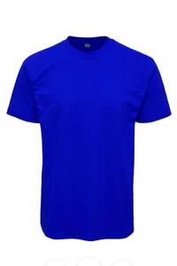 Royal Blue Men's O-Neck Short Sleeve 100% Cotton T-Shirt Custom Front Digital Print Logo <b>Patterned</b> <b>Animal</b> Breathable Fabric XL - Product Image 4