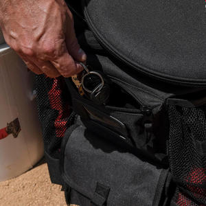 Bolsa de Equipamiento de Béisbol con Ruedas y Logotipo Personalizado, con Soporte para Múltiples Bates, Impermeable, de Poliéster, para Entrenamiento y Viajes - Product Image 3