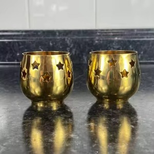 Stylish Metal Votive Candle Holder Decorative Tea Light Holder Dining Table Home Decor Accent - Product Image 6