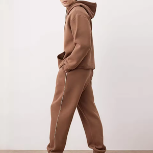 ชุดวอร์มยอดนิยมสำหรับผู้ชาย ใส่ลำลองในฤดูหนาว / สตรีทแวร์  รับสกรีนโลโก้ ชุดวอร์มระบายอากาศได้ดี - Product Image 3