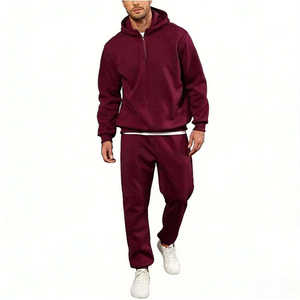 Survêtement de haute qualité à prix abordable, vente en gros, nouveau design, vêtements d'hiver pour hommes, survêtement imperméable effet délavé - Product Image 6