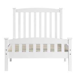 Letto singolo in legno bianco dal design verticale con codice di ricambio 47339832 - Product Image 4