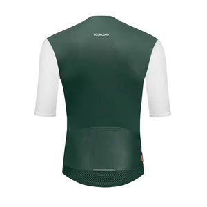 Maillot de cyclisme pour homme à manches courtes, personnalisé, pour le cyclisme sur route, avec rembourrage 4D, taille plus, design personnalisé, qualité supérieure, OEM - Product Image 4