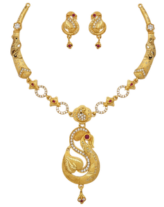 CONJUNTO DE COLLAR DIVYORO ROYAL SWAN - Product Image 1