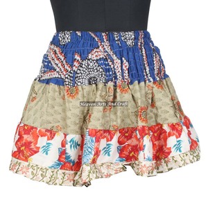 Gypsy Indian Patchwork Mini <b>Rara</b> Hippy Boho Festival <b>Skirt</b> Boho Stylish MS001 Patch Cotton Mini Sexy <b>Skirt</b> for Summer Wear - Product Image 3