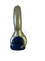 Manille à arceau en acier allié G209, 6x 7/8'' et 1'', galvanisée à chaud, forgée, fabriquée en Chine