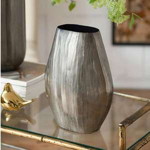 Jarrón de Aluminio para Decoración de Interiores, Precio Económico, Jarrones Decorativos Modernos, Precio al por Mayor, Maceta para Plantas Artificiales de Mesa 2026 - Product Image 1