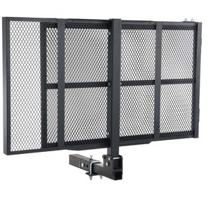 Portapacchi in Ferro da 115 cm x 65 cm per Pickup con Rampa Pieghevole e Cinghie di Stabilizzazione - Product Image 1