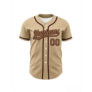 Uniformes de Béisbol Personalizados de la Mejor Calidad para Hombre, Últimos Diseños, Jersey de Béisbol Ligero con Precio al por Mayor - Product Image 1