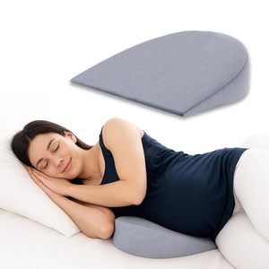Trending Portable Cooling Memory Foam Body Cushion Solid Pregnancy <b>Pillow</b> for Belly Back Knee Leg Sleep Support <b>Wedge</b> for Hotel - Product Image 2