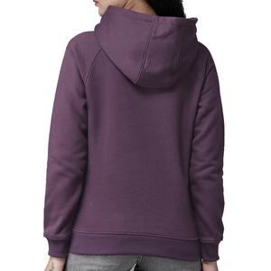 New Arrival Women's Cotton Fleece Pullover <b>Hoodie</b> for Autumn Winter Sports Gym <b>Workout</b> Hooded Collar with Front Logo for Girls - Product Image 2