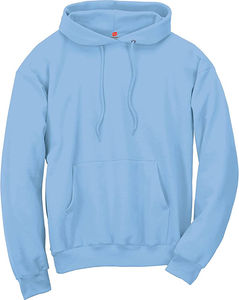 Sweat à capuche unisexe en molleton français de haute qualité pour homme, coupe oversize, bleu, printemps-automne, sweat à capuche court avec broderie et imprimé - Product Image 1