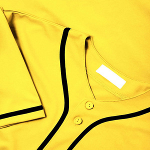 Custom Baseball Jersey Blank Authentic Pinstripe Button fashion jersey Men Adults Digital Print Stitched Polyester - Product Image 6