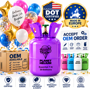 Suministro de Contenedores FCL, Tanque de Helio de 7L DOT, Fabricado en Europa - Product Image 1