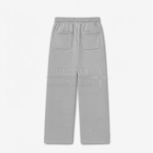 High Quality Custom Design <b>Men</b> <b>Trousers</b> Lightweight Straight Plain Dyed Breathable Eco-Friendly Casual Polyester/Cotton - Product Image 2
