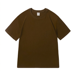 T-shirt Oversize 100% Coton Grammage Lourd 3D Premium Mode Graphique Uni Personnalisé Homme Femme Décontracté - Product Image 4