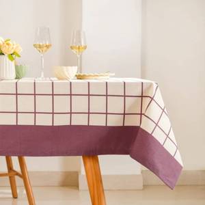 Eco Friendly Soft Cotton <b>Linen</b> <b>Tablecloth</b> for Dining Table Modern Home and Restaurant Table Decoration - Product Image 4