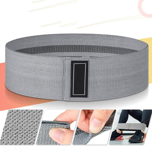 High Quality Polyester Fabric Fitness Strap Loop <b>Exercise</b> Training Booty Circle <b>Bands</b> for Stretch Resistance Hip Circle Training - Product Image 5