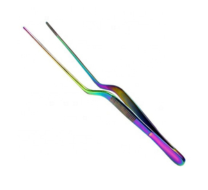 Pinces de cuisine professionnelles Altomme Instruments en acier inoxydable, lavables au lave-vaisselle, pour la présentation, la cuisson et le service des aliments - Product Image 2