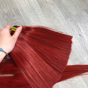 Conjunto de cabello humano de color cajun con cierre hueso recto 100% cabello humano vietnamita envío rápido - Product Image 3