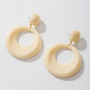 Premium Colorful Resin Pendant <b>Earrings</b>, Unisex Christian Cross & <b>Wing</b> Design with Diamond Accents | Geometric Religious Jewelry - Product Image 1