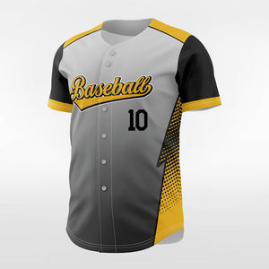 Maillot d'entraînement personnalisable pour homme, haute performance, nouveau style, maillot de baseball par sublimation, grande taille, bonne qualité, imprimé - Product Image 6