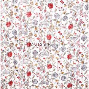 Colcha Kantha india hecha a mano, 100% algodón orgánico, reversible, vintage, ecológica, para todas las estaciones, bordada, tamaño doble, para el hogar - Product Image 2