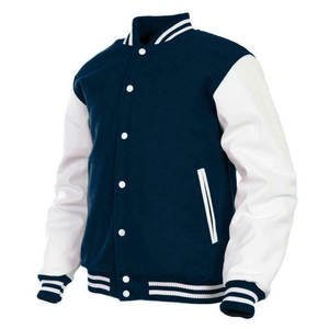 Men's <b>Winter</b> Designer Slim Fit Custom Made Stand Wool Front Breathable Anti-Bacterial Cartoon Patchwork Streetwear Varsity - Product Image 6