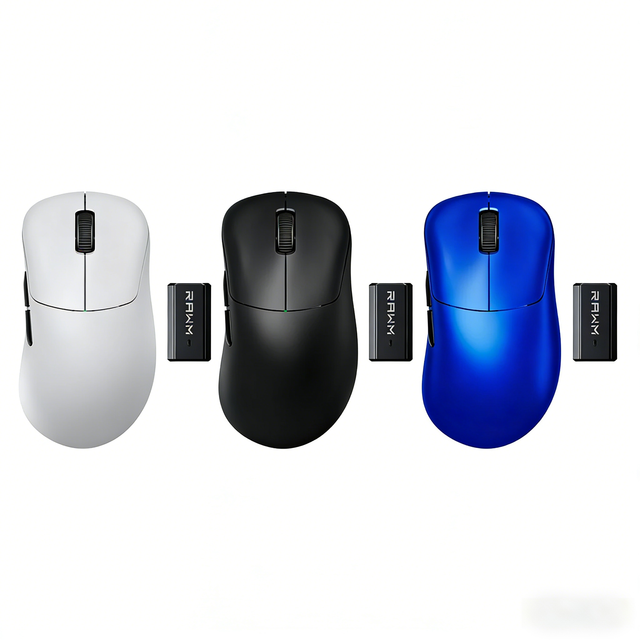 RAWM ER21PRO HyperSpeed Wireless Gaming Mouse Right-handed Ergonomics 49G Fast TTC Optical Switches