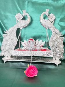 Columpio de aluminio de lujo con diseño de rama de árbol para decoración interior del hogar y artesanía tradicional en metal. - Product Image 3
