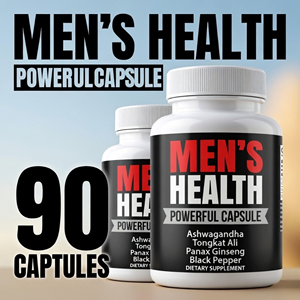 Capsules de complexe à base de plantes Maca Tribulus OEM avec supplément d'extrait botanique de Panax Ginseng - Product Image 2