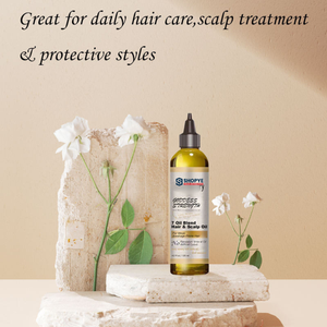 Hot Sale Castor & Black Cumin Seed 7 <b>Oil</b> Blend Organic Herbal <b>Essential</b> <b>Oil</b> for Damaged Hair Scalp Nourishing Hair Regrowth - Product Image 4