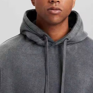 Sudaderas con Capucha de Uso Diario, Lavado Ácido, 100% Algodón, Felpa, Duraderas, Cómodas, Invierno, Logotipo Personalizado, para Hombre, en Venta - Product Image 4
