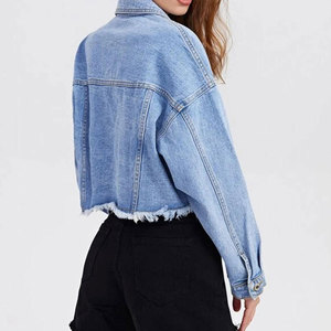 Fabricante de Ropa al por Mayor, Chaquetas Vaqueras Personalizadas, Color Sólido Básico, Patchwork, Chaqueta Vaquera para Hombre y Mujer, Hecha en Pakistán - Product Image 3