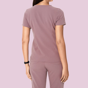 Bestex Custom Nurse Jumpsuit <b>Uniform</b> <b>Scrubs</b> Sets Short Sleeve Medical Tall <b>Scrubs</b> Jumpsuit for Women - Product Image 5
