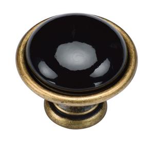 Impresionantes Perillas de Latón Sólido de Color Negro, Duraderas para Interiores Modernos y Clásicos de Dormitorios, Habitaciones y Hoteles - Product Image 3