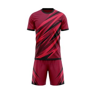Tenue de football gris-orange avec motif graphique, maillot sublimé respirant et short assorti, ensemble professionnel pour match - Product Image 4