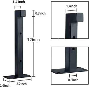 Soporte de Pared en Forma de T de Metal Resistente para Estantes, Encimeras y Decoración de Pared - Product Image 3